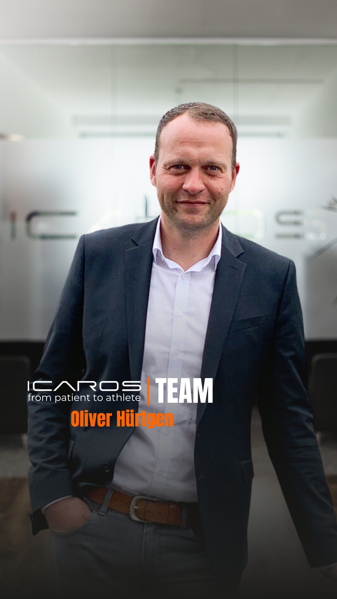 Oliver Hürtgen, Senior Sales Manager bei ICAROS